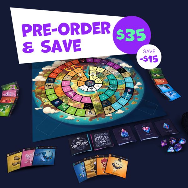 Pre-Order 1 x Wispworld the Board Game